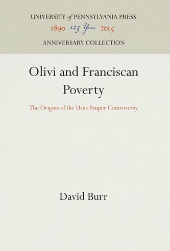 Olivi and Franciscan Poverty