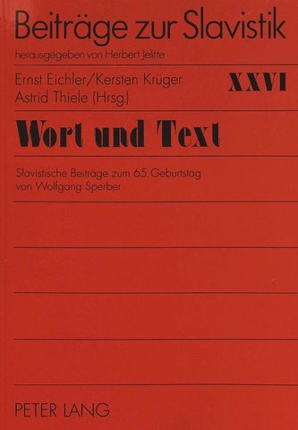 Wort und Text