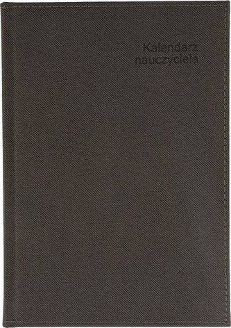 Kalendarz Nauczyciela A5 2020/2021 Demin szary