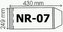 Okładka na podr B5 regulowana nr 7 (25szt) NARNIA