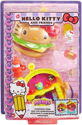 Hello Kitty Miniprzygoda Hamburger zestaw GVB28