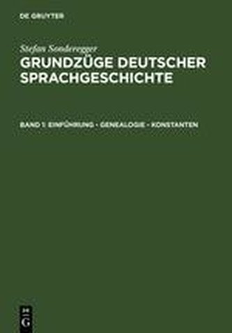 Grundzüge deutscher Sprachgeschichte I