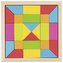 Puzzle Mozaika tęczowa