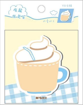 Karteczki samoprzylepne Breakfest 30K 76x76 M&G;