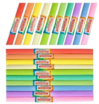 Bibuła marszczona pastel mix