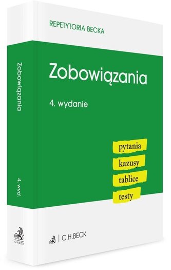 Zobowiązania. Pytania. Kazusy. Tablice. Testy w.4