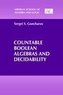 Countable Boolean Algebras and Decidability