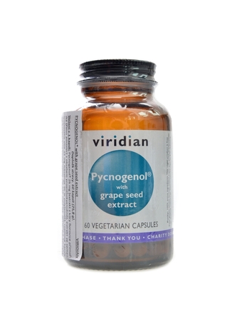 Viridian - Pycnogenol with Grape Seed Extract 60 kapslí