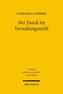 Der Zweck im Verwaltungsrecht