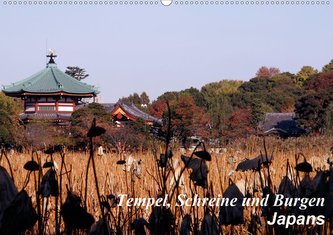 Tempel, Schreine und Burgen Japans (Wandkalender 2021 DIN A2 quer)
