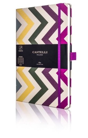 Notatnik 13x21cm linia Castelli Oro Frets