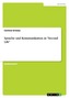 Sprache und Kommunikation in \"Second Life\"