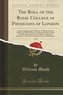 The Roll of the Royal College of Physicians of London, Vol. 2