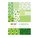 Blok z motywami Green A4/15K 80g HAPPY COLOR