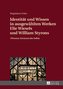 Identität und Wissen in ausgewählten Werken Elie Wiesels und William Styrons