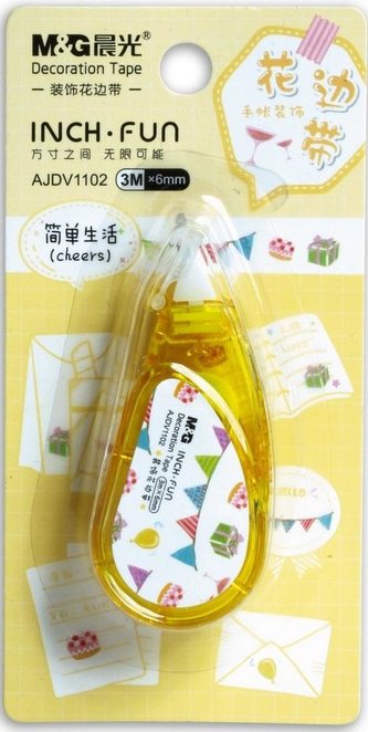 Taśma ozdobna Simple Life 6mmx3m M&G;