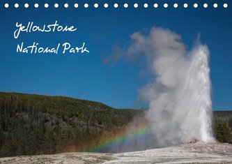 Yellowstone National Park (Tischkalender 2021 DIN A5 quer)