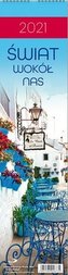 Kalendarz 2021 Ścienny Świat wokół nas