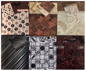 Torebka ozdobna laminowana PL-1 zestaw nr 40