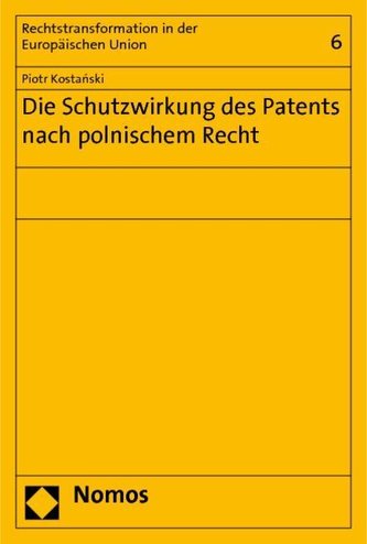 Die Schutzwirkung des Patents nach polnischem Recht