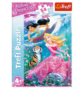 Puzzle 54 mini Przygody księżniczek 3 TREFL