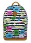 Plecak dwukomorowy Pasy dymki PAUL&CO;