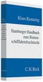 Hamburger Handbuch zum Binnenschifffahrtsfrachtrecht