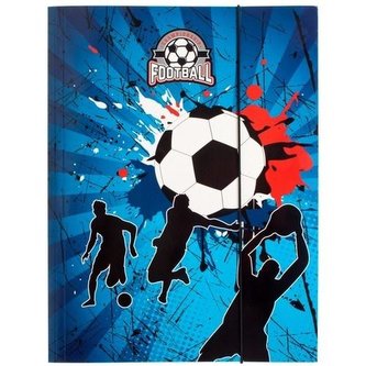 Teczka z gumką A4 Piłka DERFORM