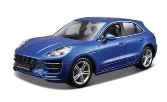 Porsche Macan 1:24 niebieski BBURAGO