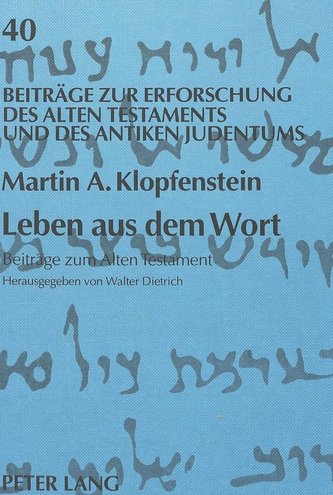 Leben aus dem Wort