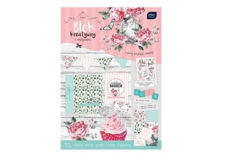 Blok kreatywny A4 z naklejkami Botanique