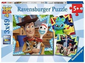 Puzzle 3x49 Toy Story 4