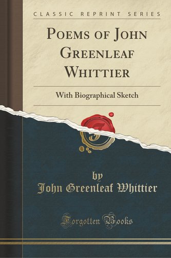 Poems of John Greenleaf Whittier