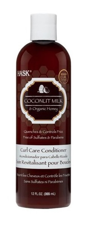 Hask Kondicionér pro kudr.vlasy kokos.mléko-org.med 355 ml