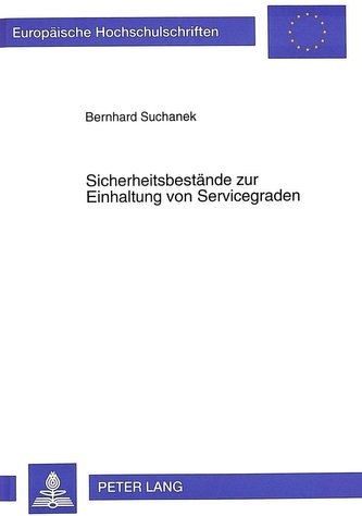 Sicherheitsbestände zur Einhaltung von Servicegraden