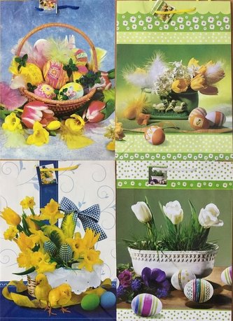 Torebka ozdobna laminowana Wielkanocna PL-9