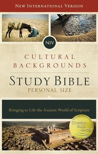 NIV, Cultural Backgrounds Study Bible, Personal Size, Hardcover, Red Letter Edition: Bringing to Life the Ancient World of Scrip
