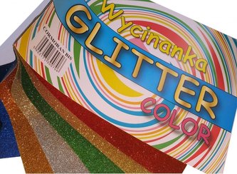 Wycinanka A4 Glitter Color