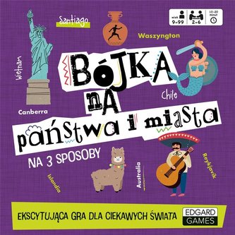 Bójka na państwa i miasta. Ekscytująca gra Bójka na państwa i miasta. Ekscytująca gra