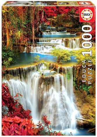 Puzzle 1000 Leśny wodospad G3