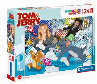 Puzzle 24 Maxi Super Kolor Tom&Jerry;