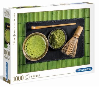Puzzle 1000 HQ čaj Matcha