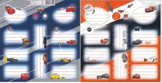 Naklejki na zeszyty Cars