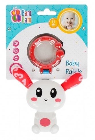 Grzechotka królik BAM BAM