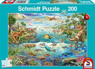 Puzzle 200 Svet dinosaurov G3