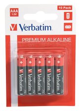 VERBATIM  AAA Alkalická Baterie 10 Pack / LR3