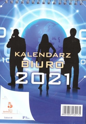 Kalendarz 2021 Biurkowy stojący BIUREX