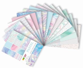 Podložka s pastelovými motívmi A4/15K 80g HAPPY COLOR