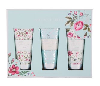 Baylis & Harding Royale Garden krém na ruce Royale Garden Rose 50 ml + krém na ruce Royale Garden Poppy 50 ml + krém na ruce Royale Garden Vanilla 50 ml