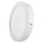 LED panel 224mm, kruhový přisazený bílý, 18W neutrální bílá